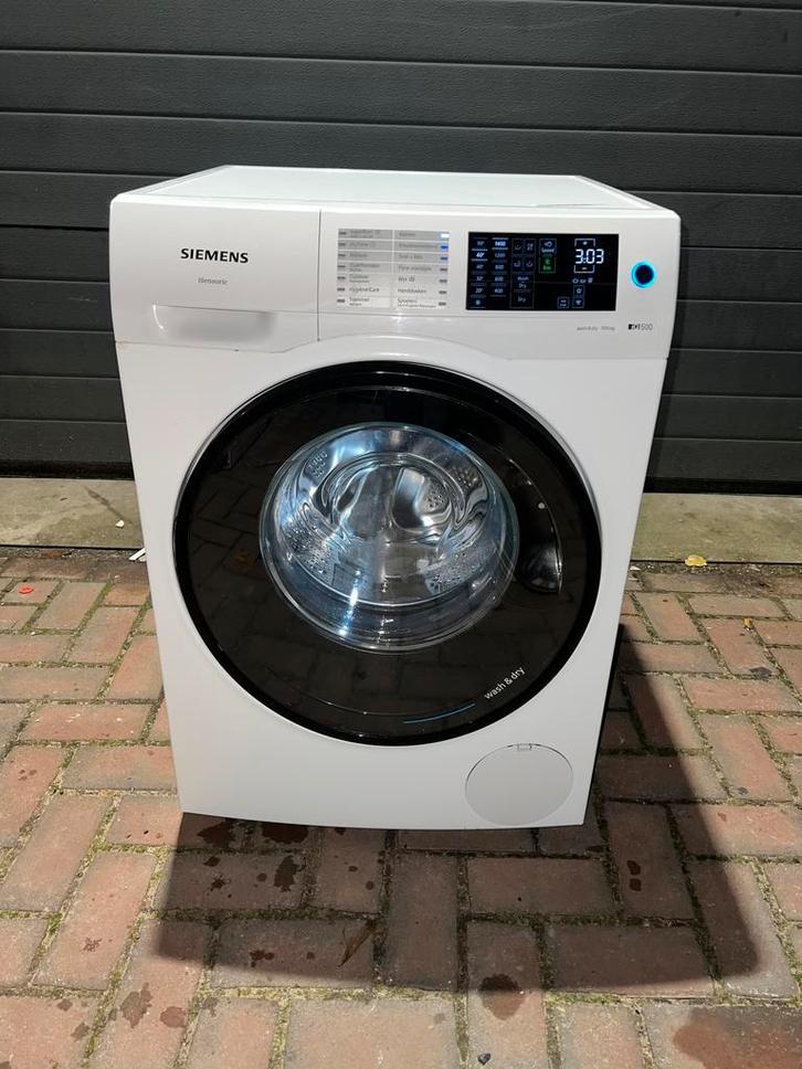 TOPDEAL! SIEMENS 10KG/6KG Wasdroogcombinatie! Incl Garantie!, Witgoed en Apparatuur, Wasmachines, Minder dan 85 cm, 1200 tot 1600 toeren