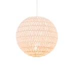 Retro hanglamp wit 40 cm - Lina Ball 40, Huis en Inrichting, Nieuw, Overige stijlen
