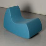 Softline design fauteuil, blauw, 90 x 56 x 38 cm, Antiek en Kunst, Ophalen of Verzenden