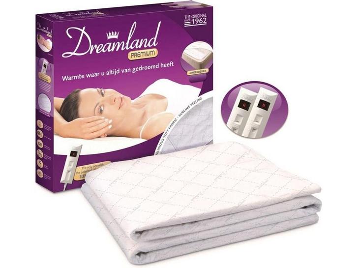 Dreamland 16042A - Elektrische onderdeken - 150 x 137 cm -, Huis en Inrichting, Overige Huis en Inrichting, Nieuw, Verzenden