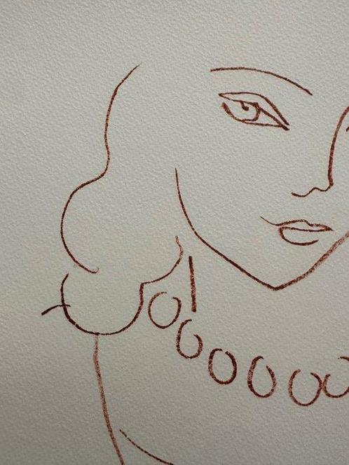 Henri Matisse (1869-1954) - Dame au collier de perles, Antiek en Kunst, Antiek | Overige Antiek