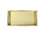Mat goud RVS Inbouwnis 30x60x7cm, Doe-het-zelf en Verbouw, Sanitair, Verzenden, Nieuw