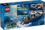LEGO® City Achtervolging met Politieboot, Drijft Echt -, Ophalen of Verzenden, Nieuw, Lego
