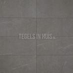 Vloertegel / wandtegel belavu steen donker grijs mat 30x60, Ophalen, Keramiek, Nieuw, 10 m² of meer