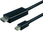 Mini DisplayPort 1.2 naar HDMI 2.0 kabel (4K 60, Audio, Tv en Foto, Overige Audio, Tv en Foto, Nieuw, Ophalen of Verzenden