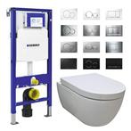 Geberit Sigma UP320 complete set Rim-free wandcloset zonder, Doe-het-zelf en Verbouw, Sanitair, Verzenden, Nieuw