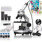 BRESSER JUNIOR Biolux Microscoopset 40x-1024x met HD Ocu..., Verzenden, Nieuw, 1000x of meer, Biologische microscoop