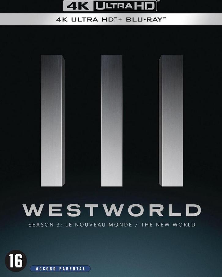Westworld - Seizoen 3 (4K Ultra HD Blu-ray), Cd's en Dvd's, Blu-ray, Verzenden