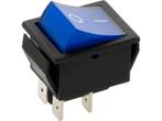 Schakelaar - blauw - 12 volt - 20A - verlicht, Hobby en Vrije tijd, Elektronica-componenten, Ophalen of Verzenden, Nieuw