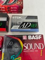 TDK, Maxell, Basf, Sony - Cassette bandjes Lege, Nieuw
