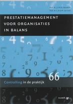 Prestatiemanagement voor organisaties in balans /, Boeken, Verzenden, Zo goed als nieuw, J.F.M.G. Bouwens