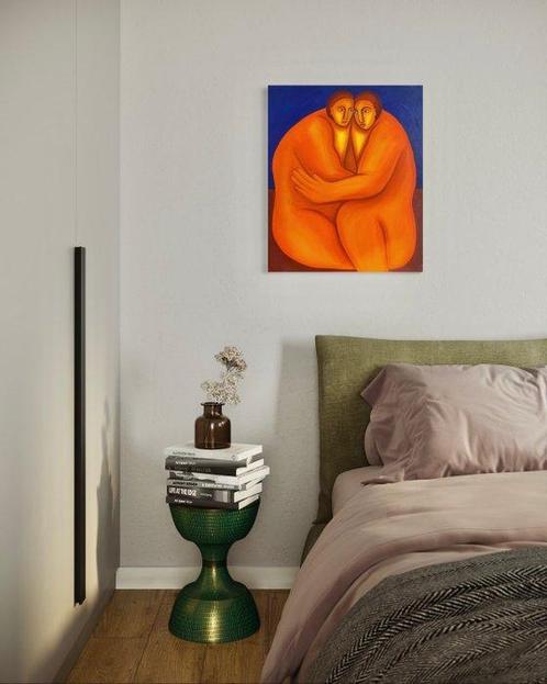 Sad monsters club / Jade Mouge - Dans la chaleur d’un autre, Antiek en Kunst, Kunst | Schilderijen | Modern