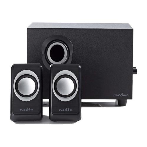 Nieuwe Nedis CSPR10021BK met garantie, Computers en Software, Pc speakers, Nieuw, Ophalen of Verzenden