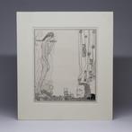 Lajos Kozma (1884-1948) - Art nouveau zincography, Antiek en Kunst