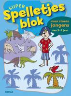 Super spelletjesblok voor stoere jongens van 5-7 jaar, Verzenden, Gelezen