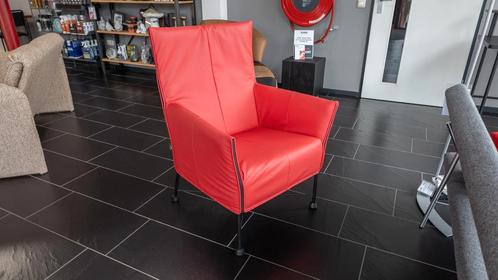 Fauteuil Montis Charly  Genua leer, Huis en Inrichting, Fauteuils, 75 tot 100 cm, Zo goed als nieuw, 75 tot 100 cm, Leer, Ophalen of Verzenden