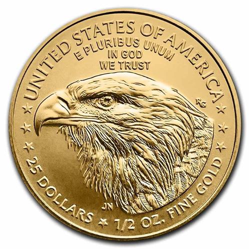 Gouden American Eagle 1/2 oz 2025, Postzegels en Munten, Munten | Amerika, Midden-Amerika, Losse munt, Goud, Verzenden