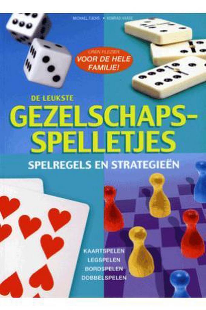 de leukste gezelschapsspelletjes | Michael Fuchs, Boeken, Overige Boeken, Zo goed als nieuw, Verzenden