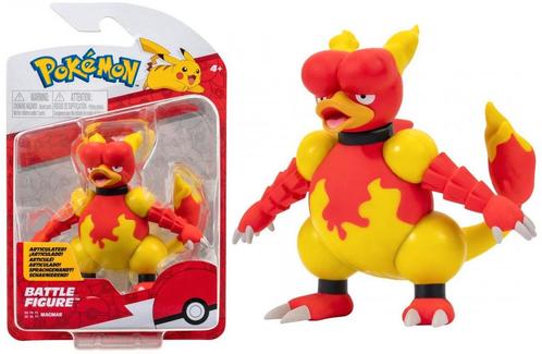 Jazwares Pokémon Battle Figure-Magmar (Diversen) NIEUW, Verzamelen, Beelden en Beeldjes, Nieuw, Ophalen of Verzenden