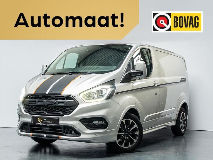 Ford Transit Custom 320 2.0 TDCI L1H1 Sport, Auto's, Bestelauto's, Onderhoudsboekje, Lease, Grijs, Automaat, Overige kleuren, Ford