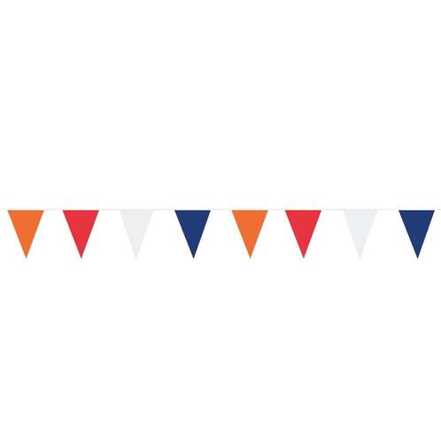 Vlaggenlijn Oranje-Rood-Wit-Blauw (10m), Hobby en Vrije tijd, Feestartikelen, Nieuw, Ophalen of Verzenden