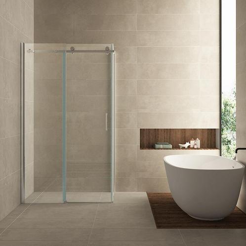 BWS Douchecabine met Schuifdeur 140x100cm 8mm NANO coating, Doe-het-zelf en Verbouw, Sanitair, Douche, Nieuw, Ophalen of Verzenden