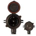 Jaren 30 Vintage Stopcontact I Zwart Brons Tuinverlichting, Verzenden, Nieuw