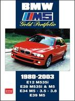 BMW M5 Gold Portfolio 1980-2003, Zo goed als nieuw, Brooklands Books, Algemeen, Verzenden
