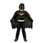 Superhelden vleermuis pak voor jongens zwart - Batman kled.., Kinderen en Baby's, Carnavalskleding en Verkleedspullen, Nieuw, Verzenden
