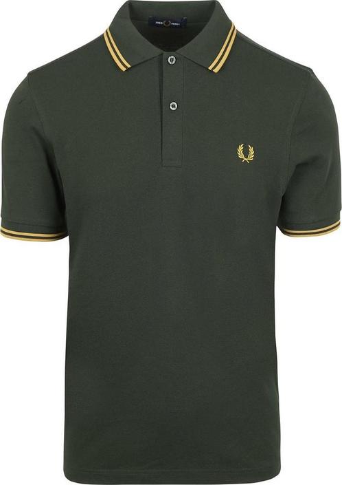 Fred Perry Polo M3600 Donkergroen Y22 maat S Heren, Kleding | Heren, Polo's, Groen, Nieuw, Maat 46 (S) of kleiner, Verzenden
