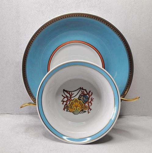 Rosenthal - Gianni Versace - Soepkom - Les Trésors de la Mer, Antiek en Kunst, Antiek | Glas en Kristal