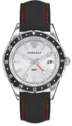 Versace V11070017 Hellenyium GMT heren horloge, Overige merken, Staal, Verzenden, Polshorloge