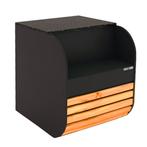 GGM Gastro | Kassatafel - 800mm - Houten voorkant - Zwart |, Verzenden, Nieuw in verpakking, Meubilair