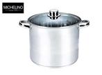 Michelino RVS soeppan – 23 liter - Ø34 x 25 cm, Huis en Inrichting, Keuken | Keukenbenodigdheden, Verzenden, Nieuw
