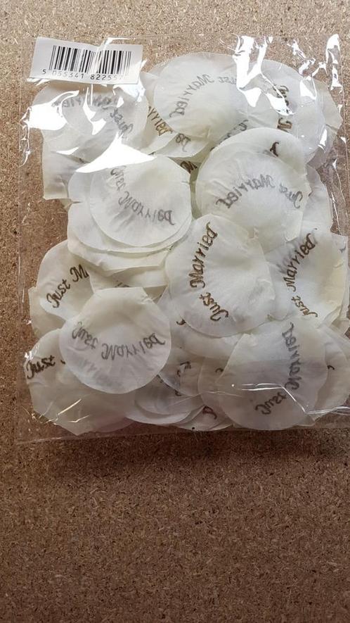 Blad zijde blaadjes rozenblaadjes just married / pakje75, Huis en Inrichting, Woonaccessoires | Kunstplanten en Kunstbloemen, Nieuw