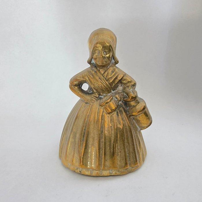 België. Tafelbel (2) Dame met melkkan aan de arm ca., Postzegels en Munten, Munten | Nederland