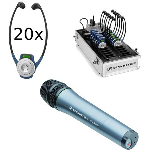 Sennheiser Tourguide handheld bundel, Muziek en Instrumenten, Microfoons, Verzenden