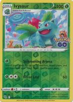 Ivysaur 002/078 Reverse Holo Pokémon Go, Hobby en Vrije tijd, Verzamelkaartspellen | Pokémon, Nieuw, Foil, Ophalen of Verzenden