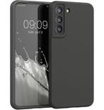 Silicone Hoes - Galaxy S23 Ultra 5G - Zwart (Hoesjes), Telecommunicatie, Verzenden, Nieuw