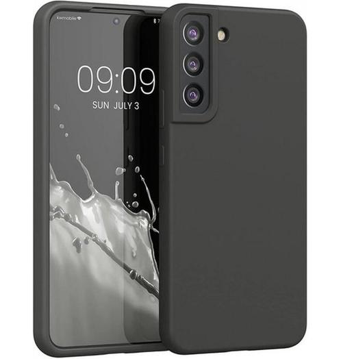 Silicone Hoes - Galaxy S23 Ultra 5G - Zwart (Hoesjes), Telecommunicatie, Mobiele telefoons | Hoesjes en Frontjes | Overige merken