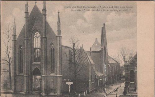 ALPHEN A. D. RIJN - Ruïne der Ned. Herv. Kerk, Verzamelen, Ansichtkaarten | Nederland, Verzenden