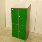 4-deurs lockerkast EXTRA GROTE DEUREN met schade - groene de, Huis en Inrichting, Ophalen of Verzenden, Nieuw