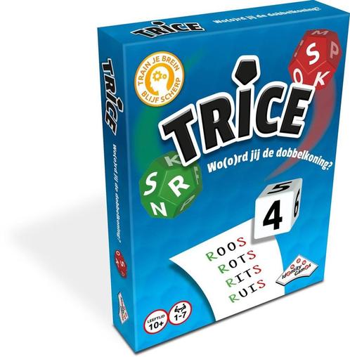 Trice - Dobbelspel | Identity Games - Dobbelspellen, Hobby en Vrije tijd, Gezelschapsspellen | Bordspellen, Nieuw, Verzenden