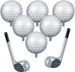 Folie ballonnen set Golf clubs en golfballen 7-delig, Sport en Fitness, Golf, Verzenden, Nieuw, Overige typen, Overige merken