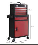 Mobiele Gereedschapswagen 5 Laden – Afsluitbaar, 130 kg, Verzenden, Nieuw