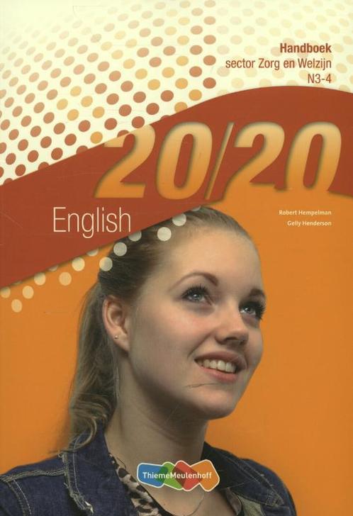 2020  English Sector zorg en welzijn N3 4 deel 9789006815290, Boeken, Schoolboeken, Zo goed als nieuw, Verzenden