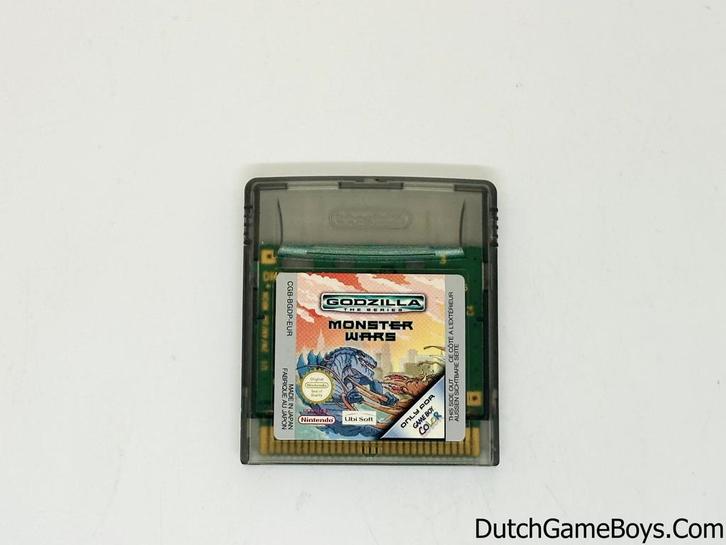 Gameboy Color - Godzilla - The Series - Monster War - EUR, Spelcomputers en Games, Games | Nintendo Game Boy, Gebruikt, Verzenden