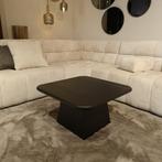 Vierkante salontafel zwart | eikenhout | in diverse maten, 50 tot 100 cm, Nieuw, Minder dan 50 cm, Modern, landelijk, hotel chique