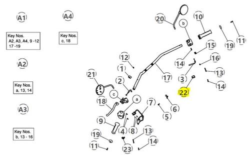 Royal Enfield FRONT DISC BRAKE SWITCH - 580892 Meteor 350, Motoren, Onderdelen | Merk-onafhankelijk, Nieuw, Verzenden
