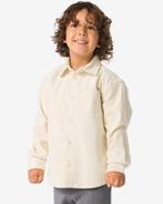HEMA Kinderoverhemd corduroy gebroken wit, Verzenden, Nieuw